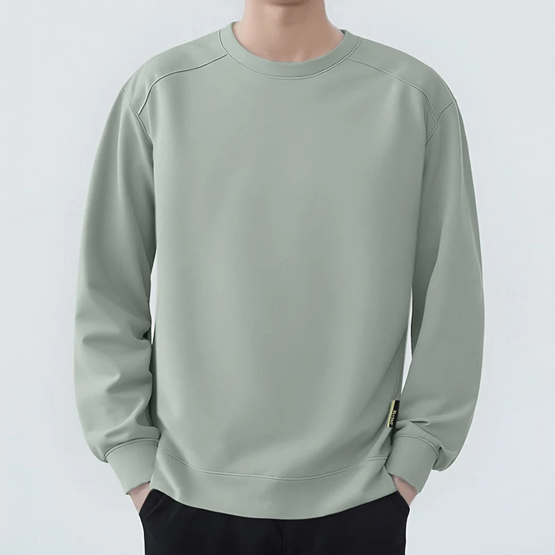 Herren Lässiges Oversize-Sweatshirt mit Raglanärmeln und angerauter Innenlage Drune
