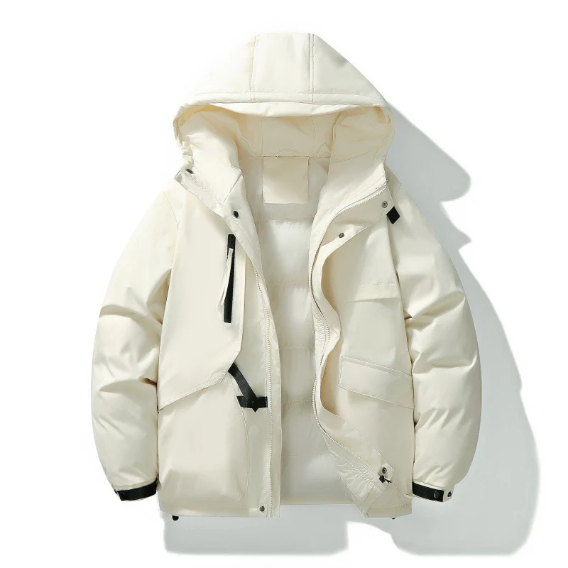 Herren Isolierte Parka-Jacke mit Kapuze Drune
