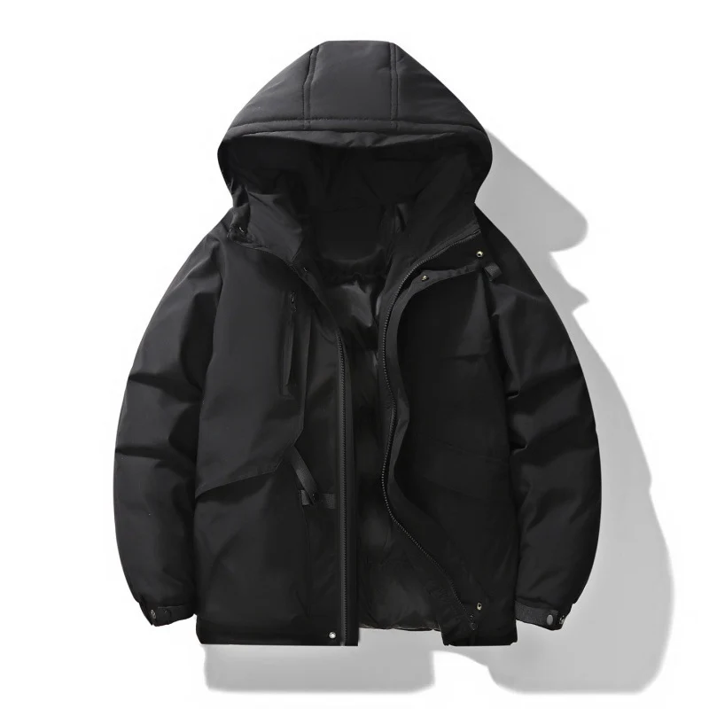 Herren Isolierte Parka-Jacke mit Kapuze Drune
