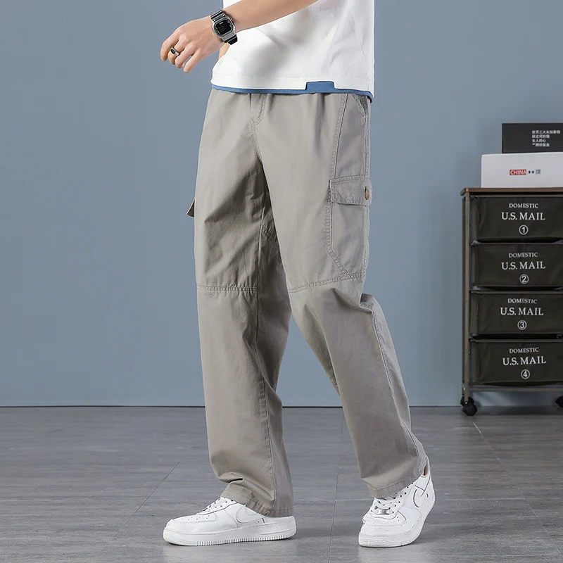 Herren Cargo-Hose im Relaxed-Fit mit Mehrfach-Taschen Drune
