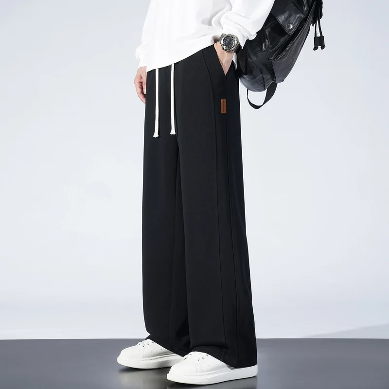 Damen Weite Lounge-Sweathose mit Tunnelzug und geradem Bein Drune