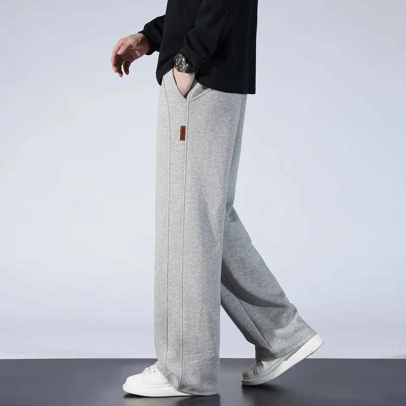Damen Weite Lounge-Sweathose mit Tunnelzug und geradem Bein Drune