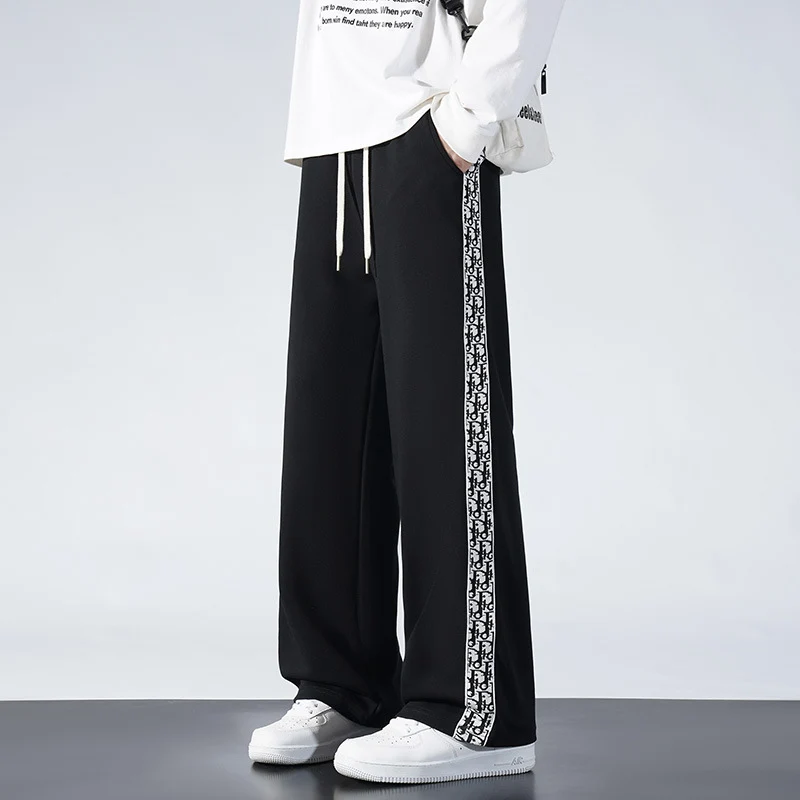 Damen Extraweite Lounge-Sweathose mit seitlichem Logoband und Komfortbund Drune
