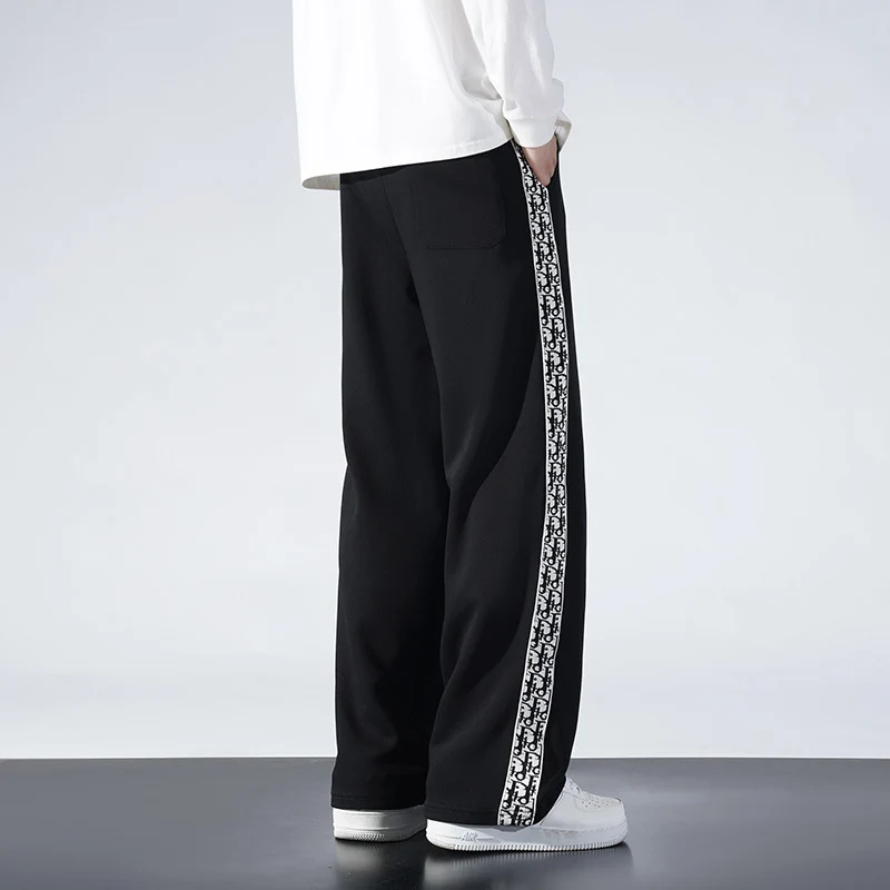 Damen Extraweite Lounge-Sweathose mit seitlichem Logoband und Komfortbund Drune