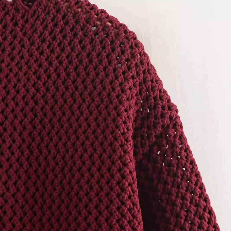 Damen Kurzgeschnittene strukturierte Strickjacke mit goldfarbenen Zierknöpfen und aufgesetzten Taschen Drune