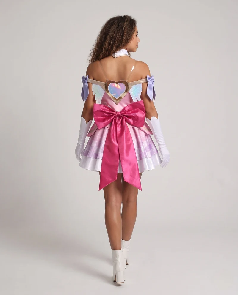 Damen Cosplay-Kleid mit detaillierten Accessoires Drune