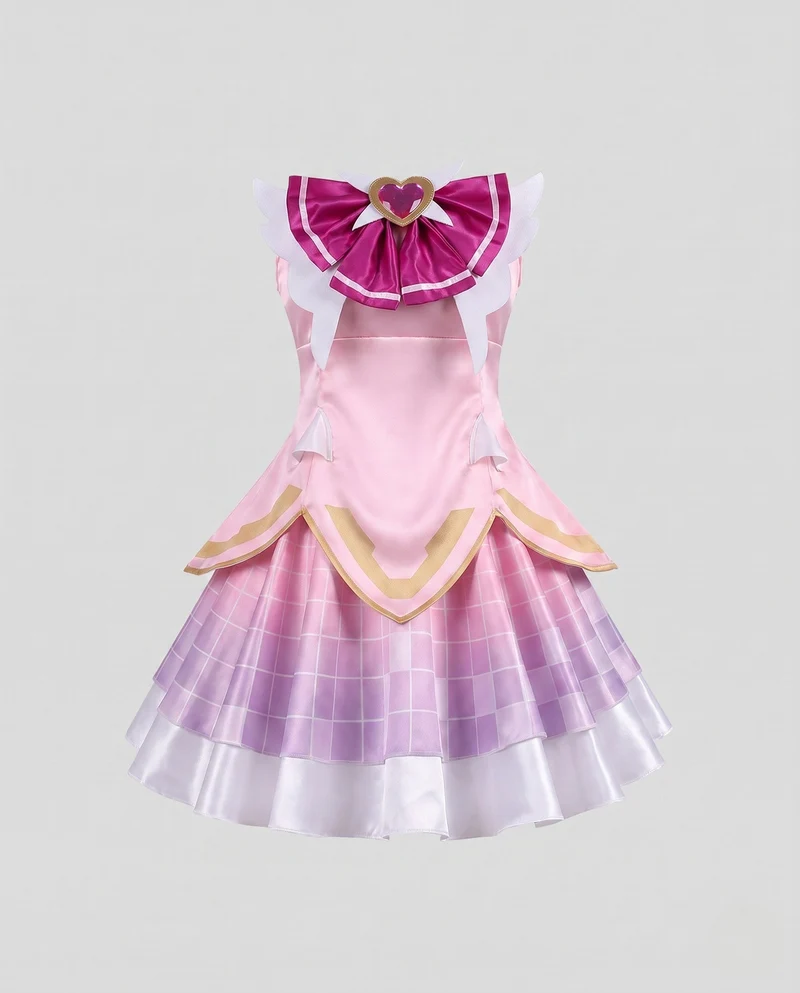 Damen Cosplay-Kleid mit detaillierten Accessoires Drune