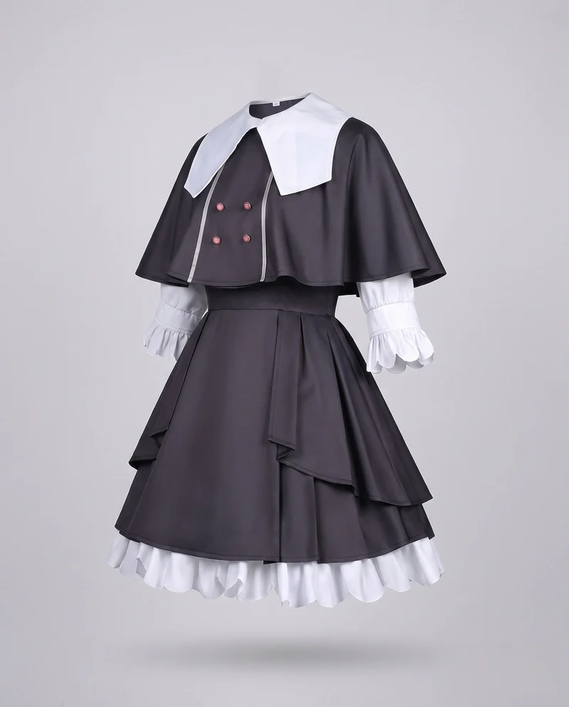 Damen Cosplay-Kleid mit klassischem Design und erstklassigen Accessoires Drune