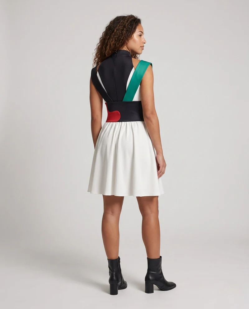 Damen Cosplay-Kleid mit kunstvollen Schnürdetails und elegantem Design Drune