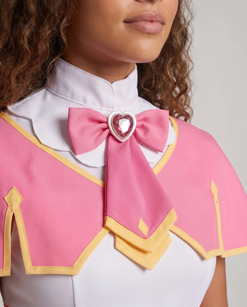 Damen Cosplay-Kostüm mit voluminösem Rock und kunstvollen Verzierungen Drune