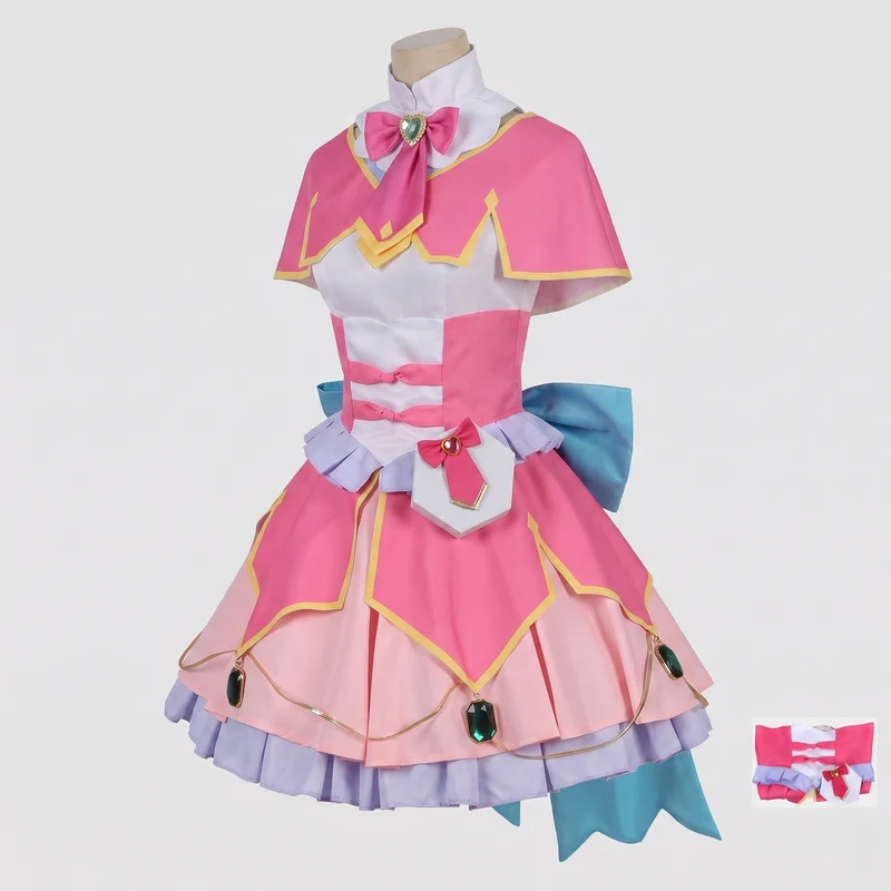 Damen Cosplay-Kostüm mit voluminösem Rock und kunstvollen Verzierungen Drune