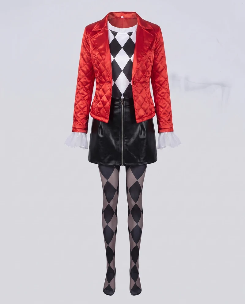Damen Cosplay-Kostümset mit eleganter Jacke und raffiniertem Design Drune