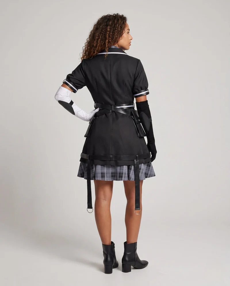 Damen Cosplay-Kostümset mit hochwertiger Bekleidung und vielseitigen Accessoires Drune