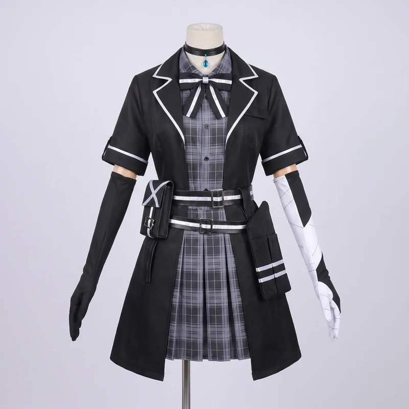 Damen Cosplay-Kostümset mit hochwertiger Bekleidung und vielseitigen Accessoires Drune