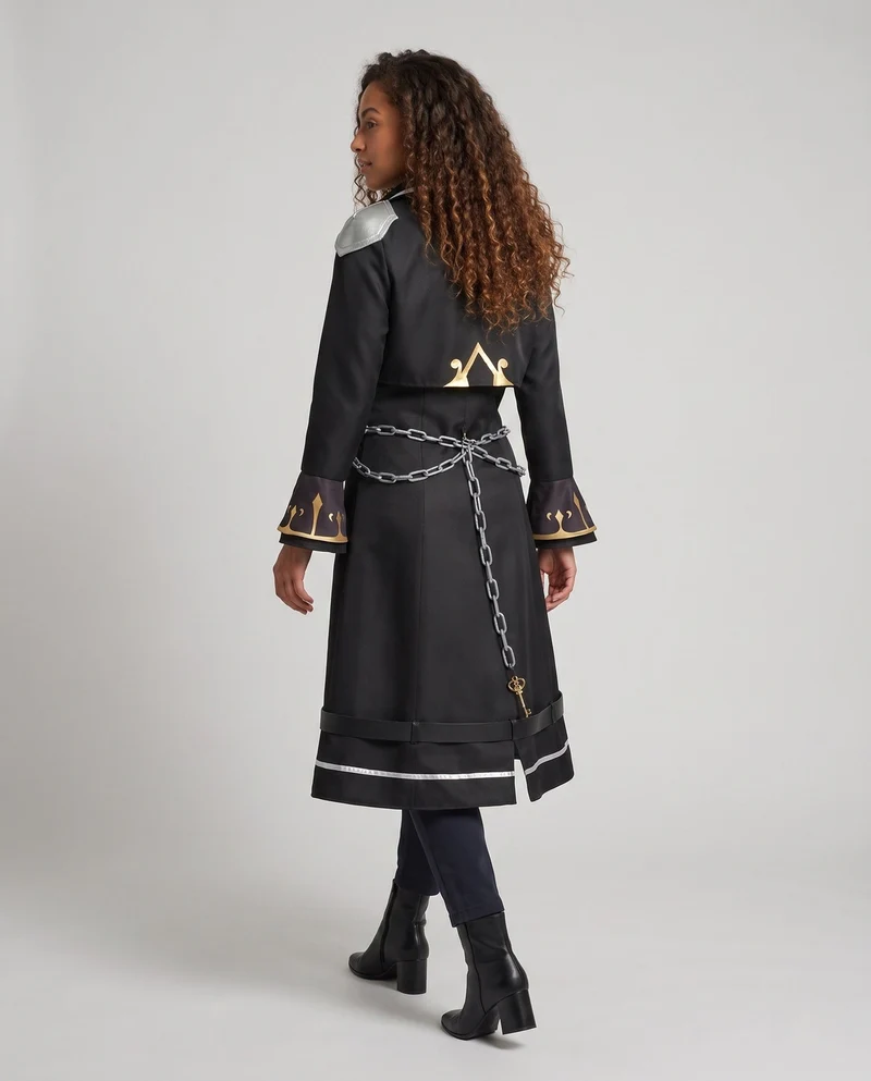 Damen Cosplay-Outfit mit detailverliebter Robe, frechem Schnitt und vielseitigen Accessoires Drune