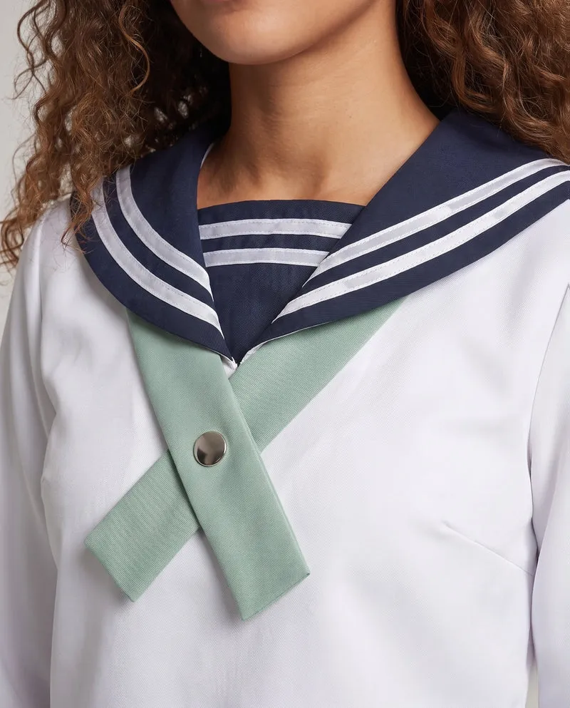 Damen Cosplay-Outfit mit klassischem T-Shirt und weitem Hosenanzug Drune