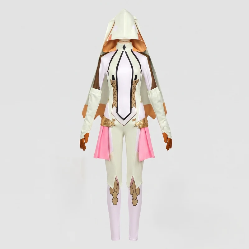 Damen Cosplay-Outfit mit kunstvollen Details und modischen Akzenten Drune