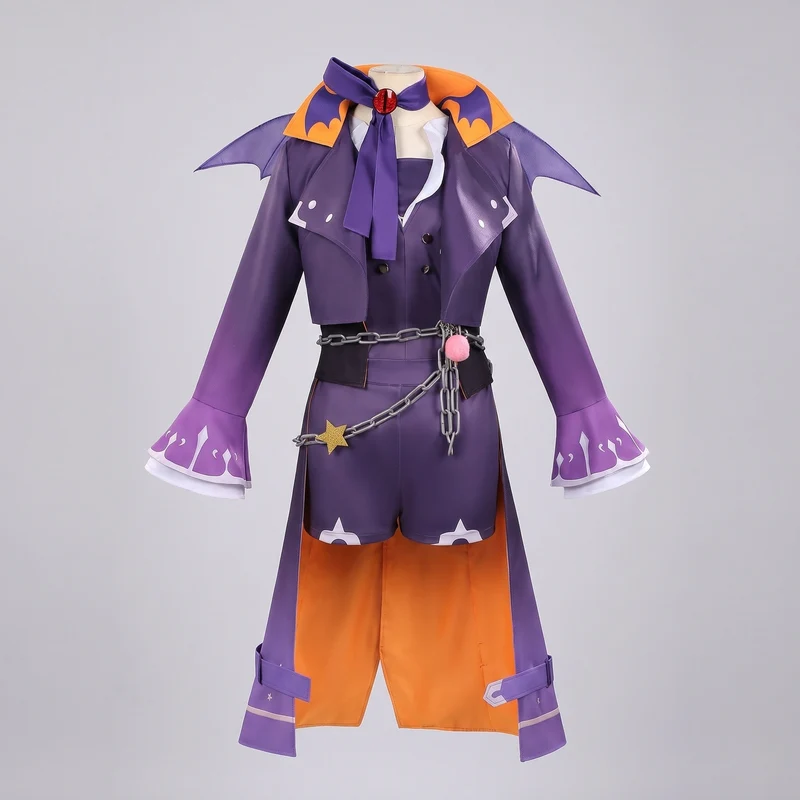 Damen Cosplay-Outfit mit kunstvollen Details und multifunktionaler Ausstattung Drune