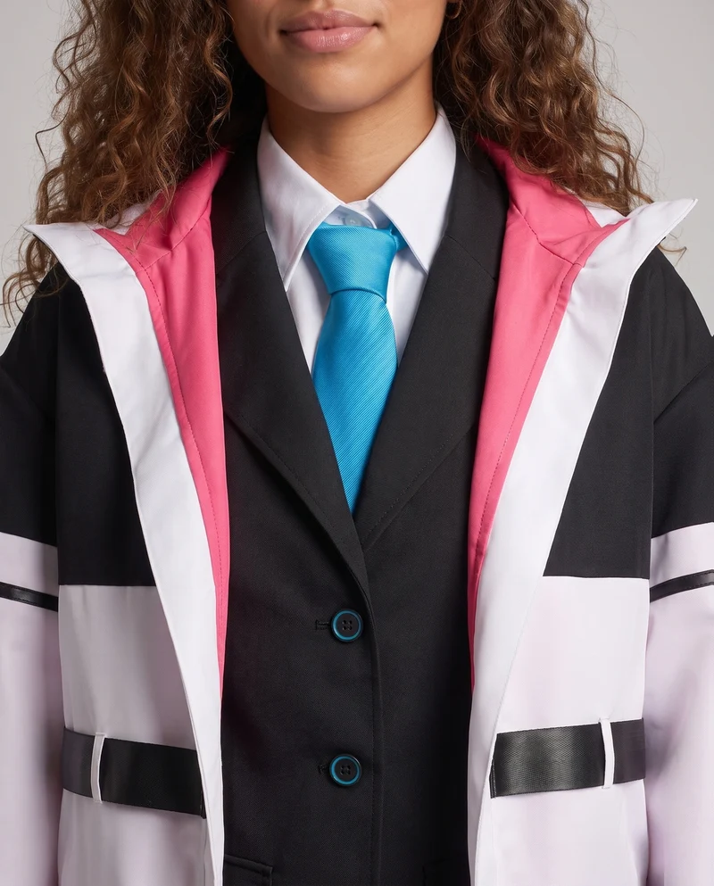 Damen Cosplay-Outfit mit modernem Anzug und stylishen Accessoires Drune