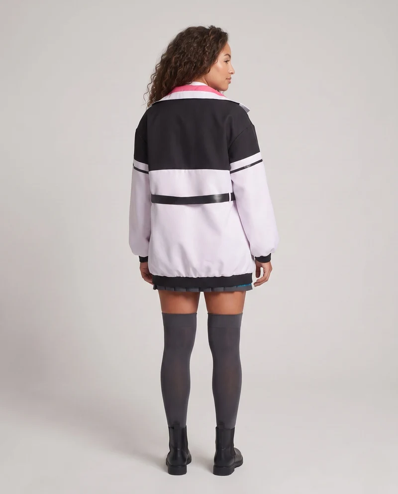 Damen Cosplay-Outfit mit modernem Anzug und stylishen Accessoires Drune