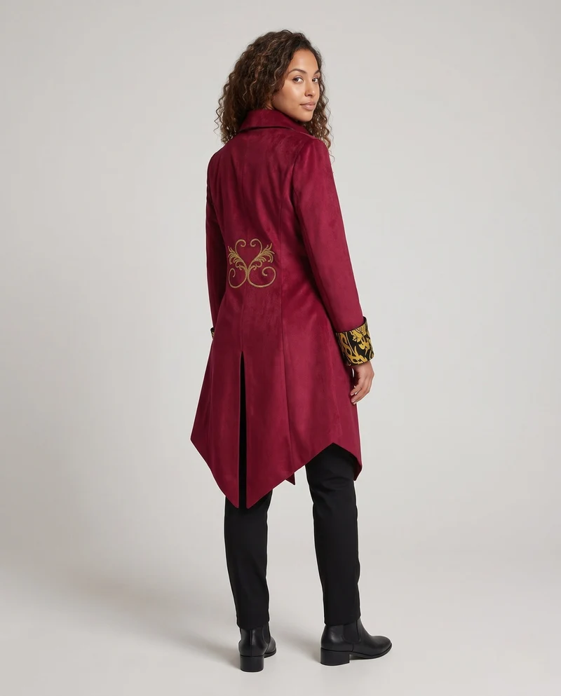Damen elegante Couture-Jacke Drune