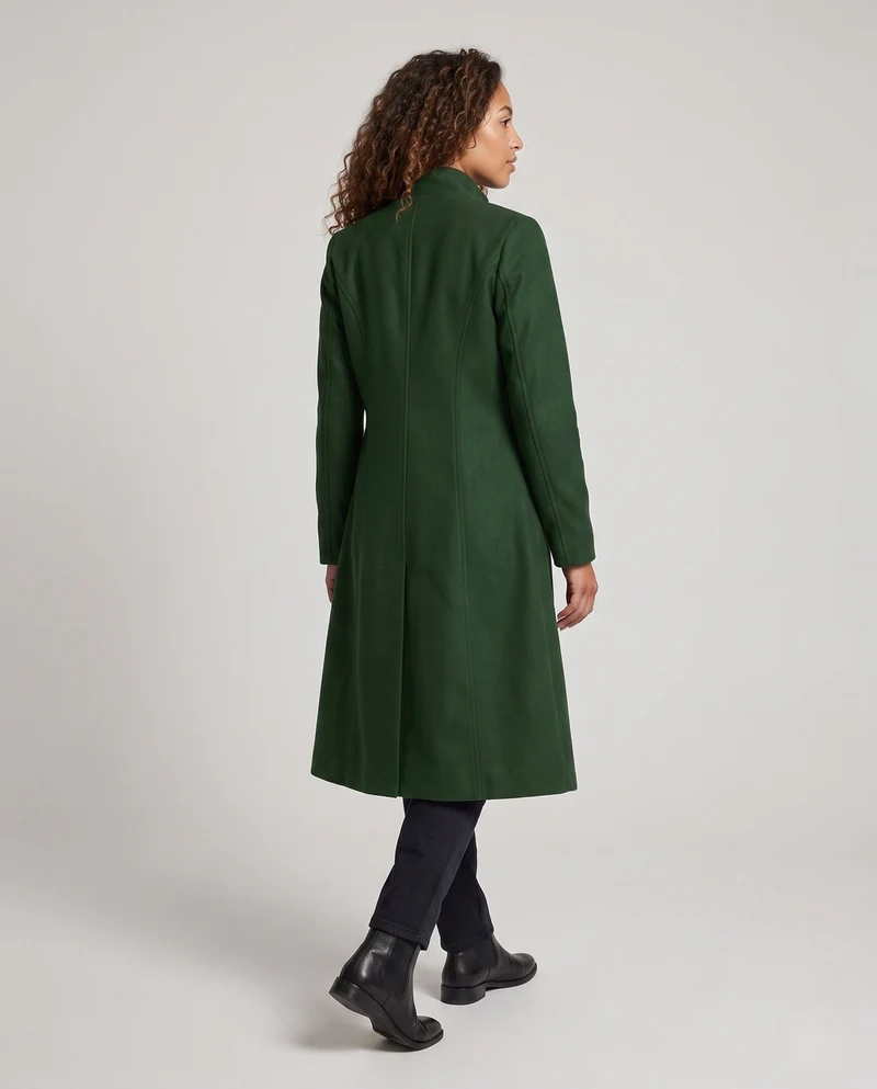 Damen elegante Frackjacke mit goldenen Knöpfen Drune