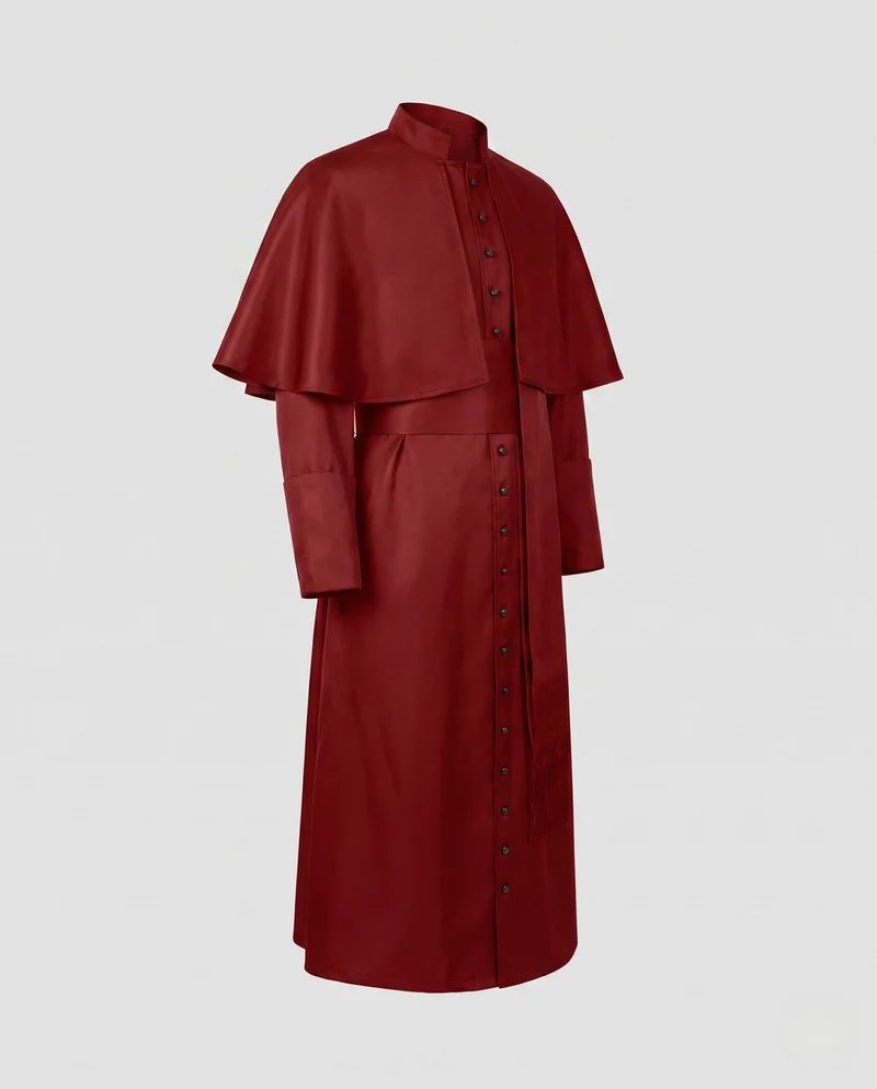 Damen eleganter Kapuzenumhang mit geschmeidigem Schnitt und kunstvollen Verzierungen Drune