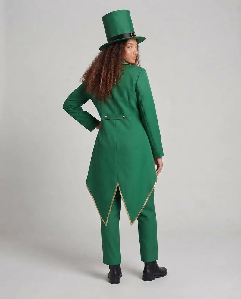 Damen eleganter Leprechaun Anzug Drune