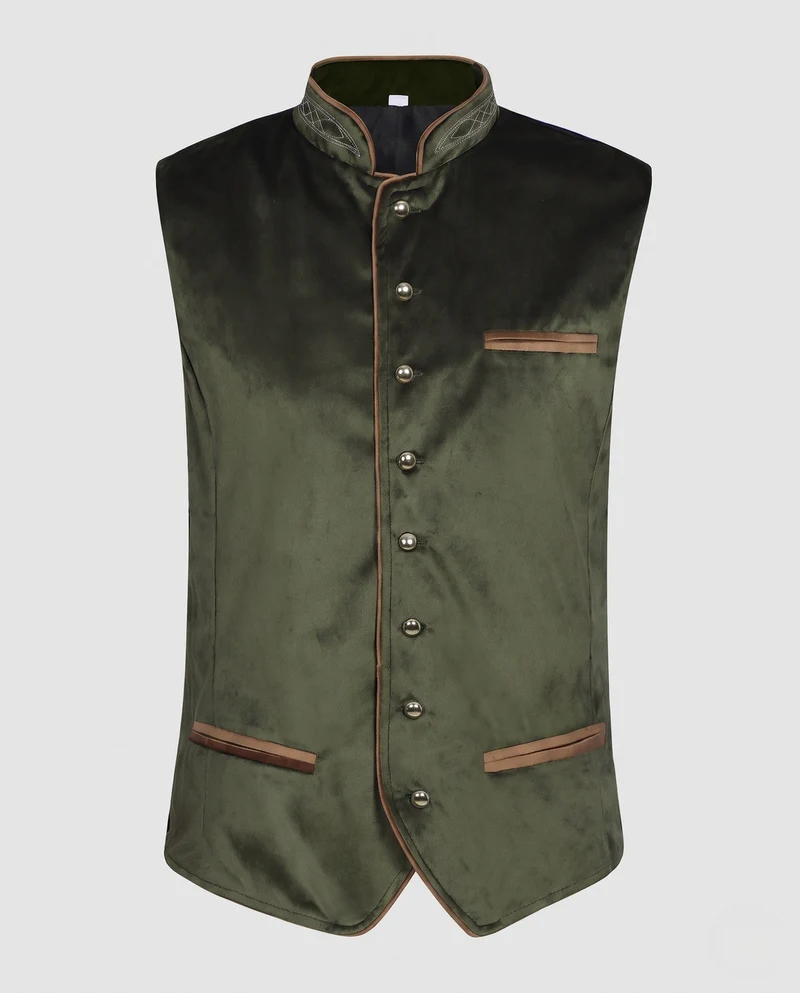 Damen eleganter Westen mit kunstvollen Details Drune