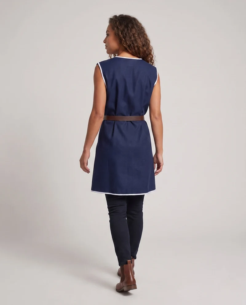 Damen historisches Mittelalterkleid mit dekorativem Gürtel Drune