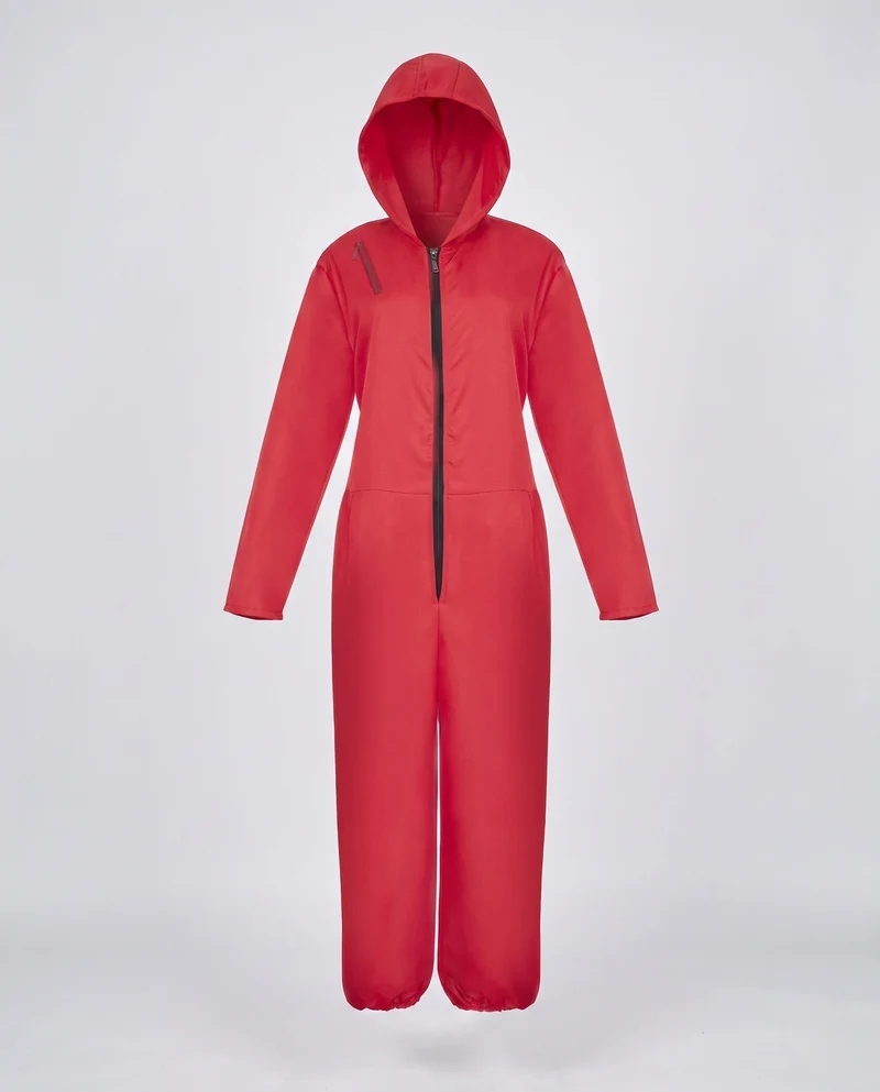 Damen Kapuzenoverall mit praktischen Taschen und Reißverschluss Drune