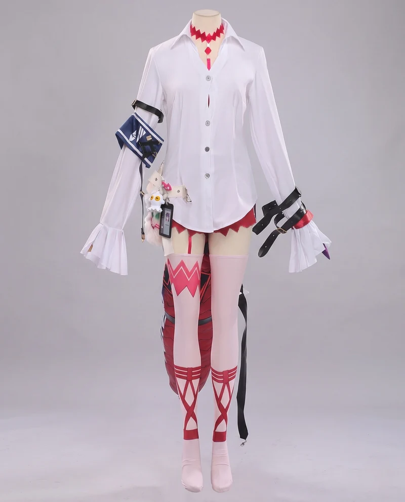 Damen Komplettes Cosplay-Outfit mit raffinierter Detailgestaltung und vielseitigen Accessoires Drune