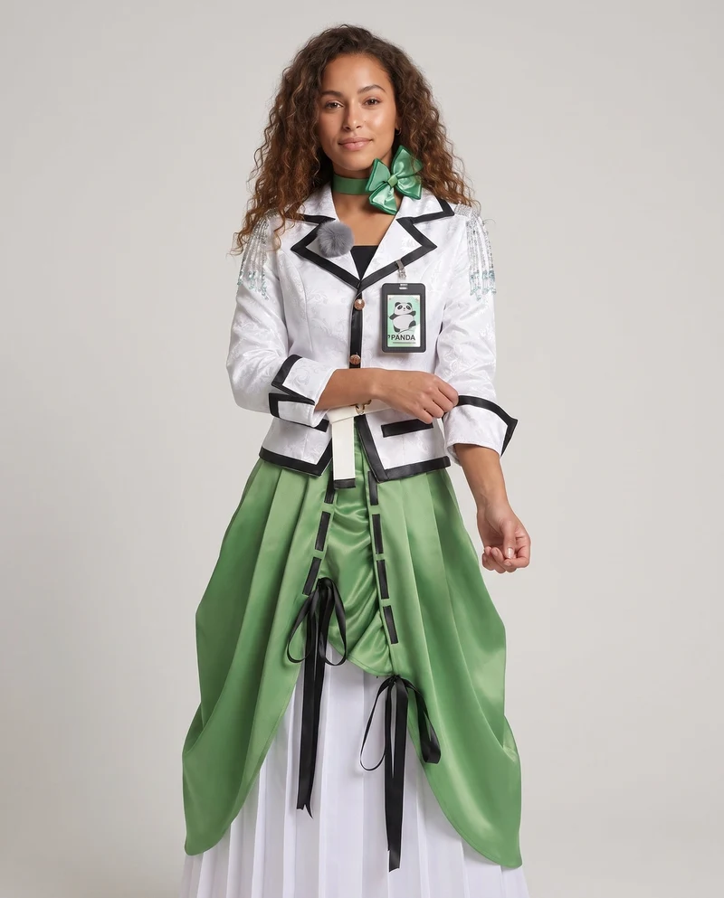 Damen Kostüm-Set mit kunstvollem Design und eleganten Akzenten Drune