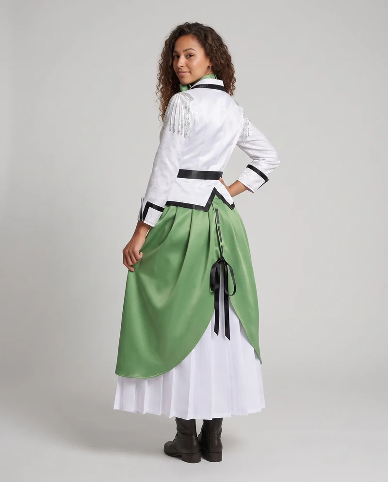 Damen Kostüm-Set mit kunstvollem Design und eleganten Akzenten Drune