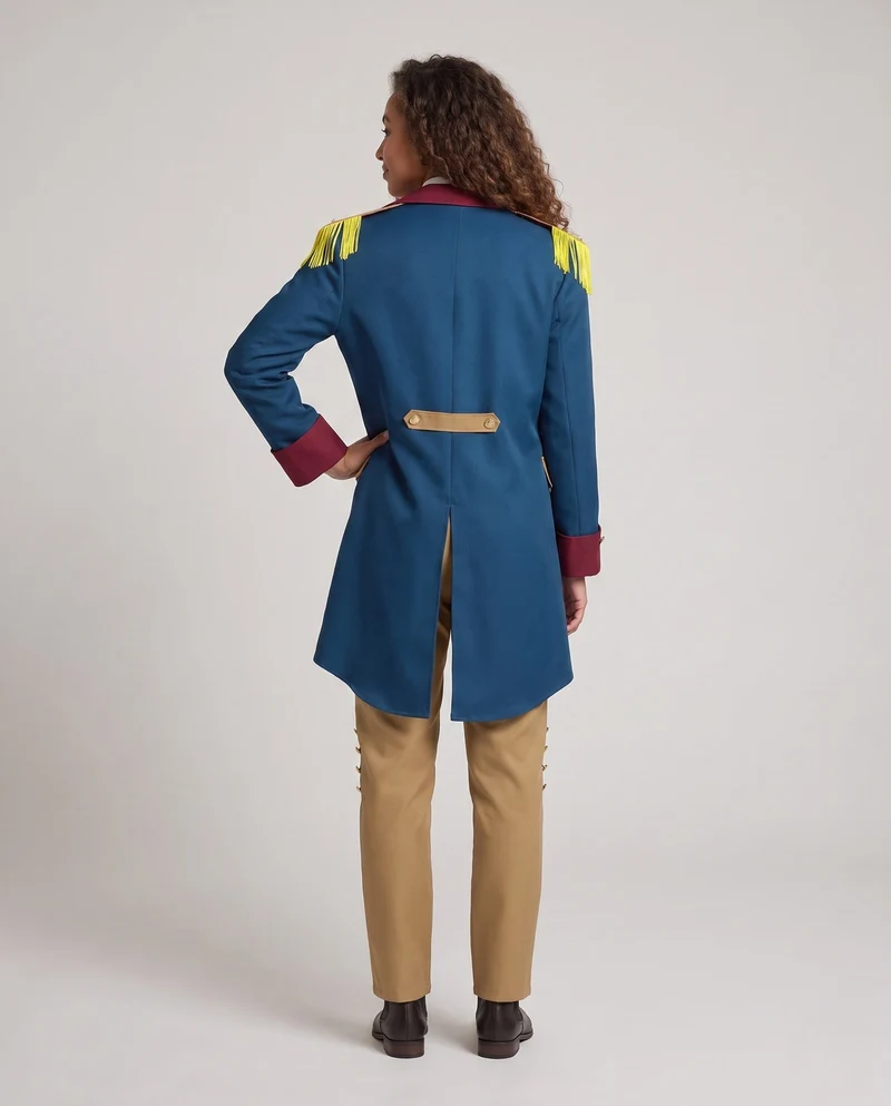 Damen Kostümanzug mit historischer Eleganz Drune
