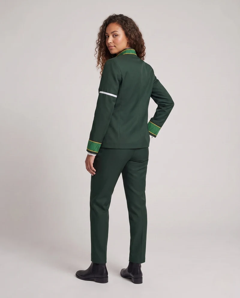 Damen Kostümset mit Jacket, Hose, Hemd und Gürtel Drune