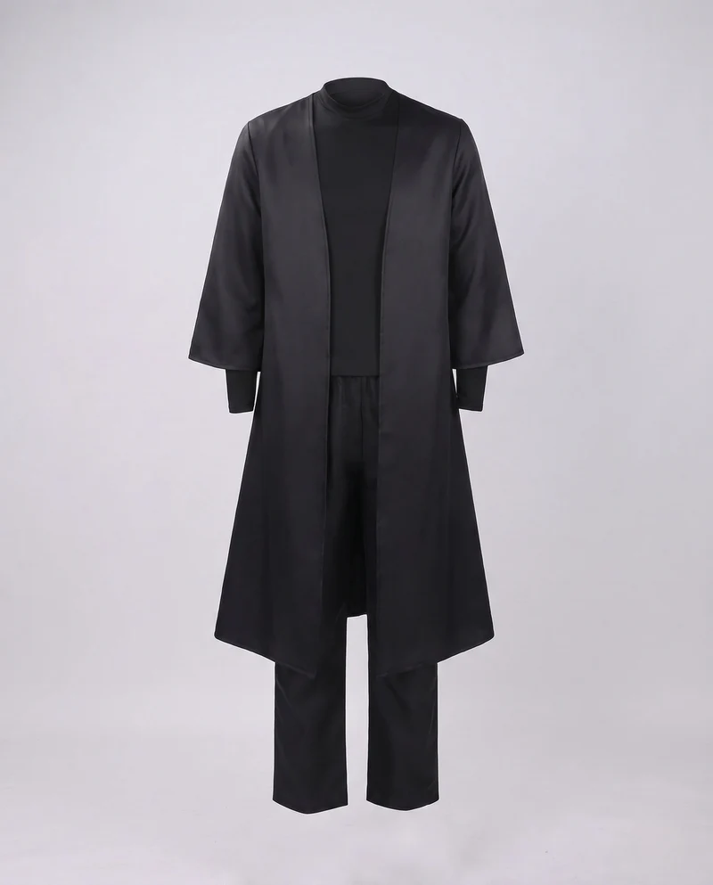 Damen kostümset mit kunstvollem Umhang und stilvollen Accessoires Drune