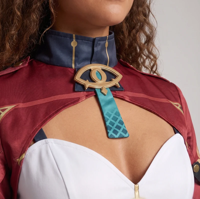 Damen Kostümset mit kunstvollen Details und Zubehör Drune