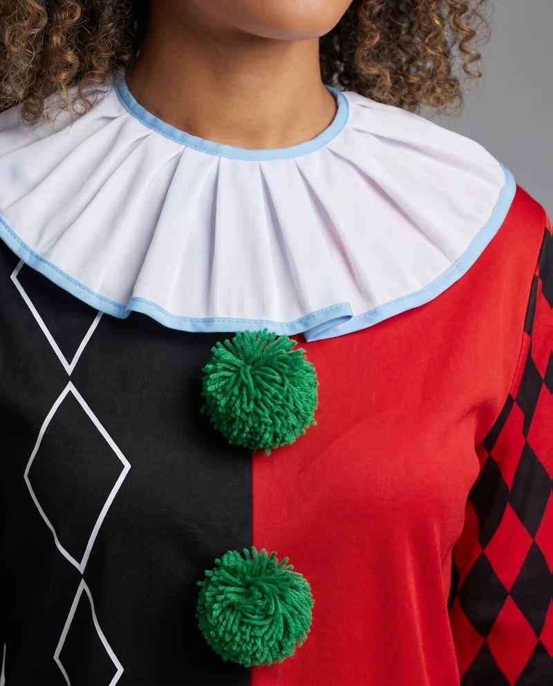 Damen Kostümset mit Sturmhaube, Handschuhen und Accessoires Drune