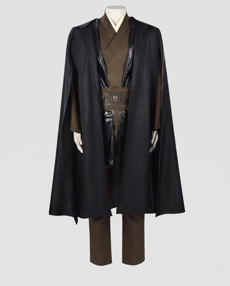 Damen Kostümset mit Umhang und Hose Drune