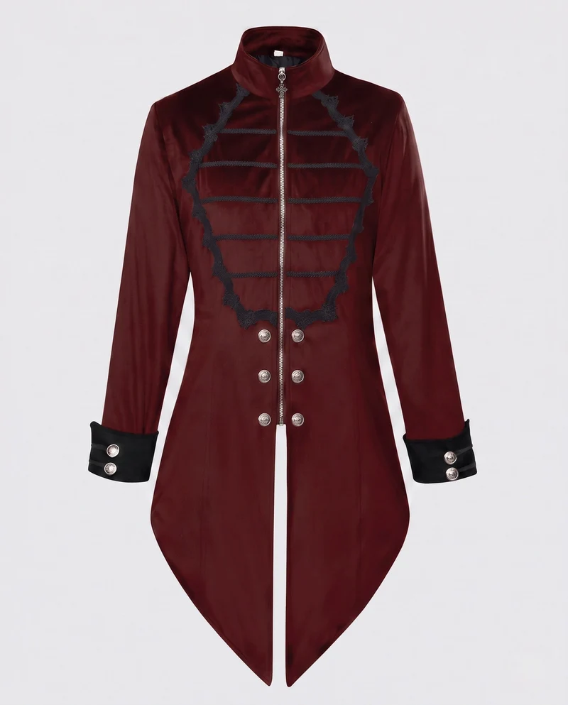 Damen modischer Langzeit-Blazer mit eleganter Frontpartie Drune