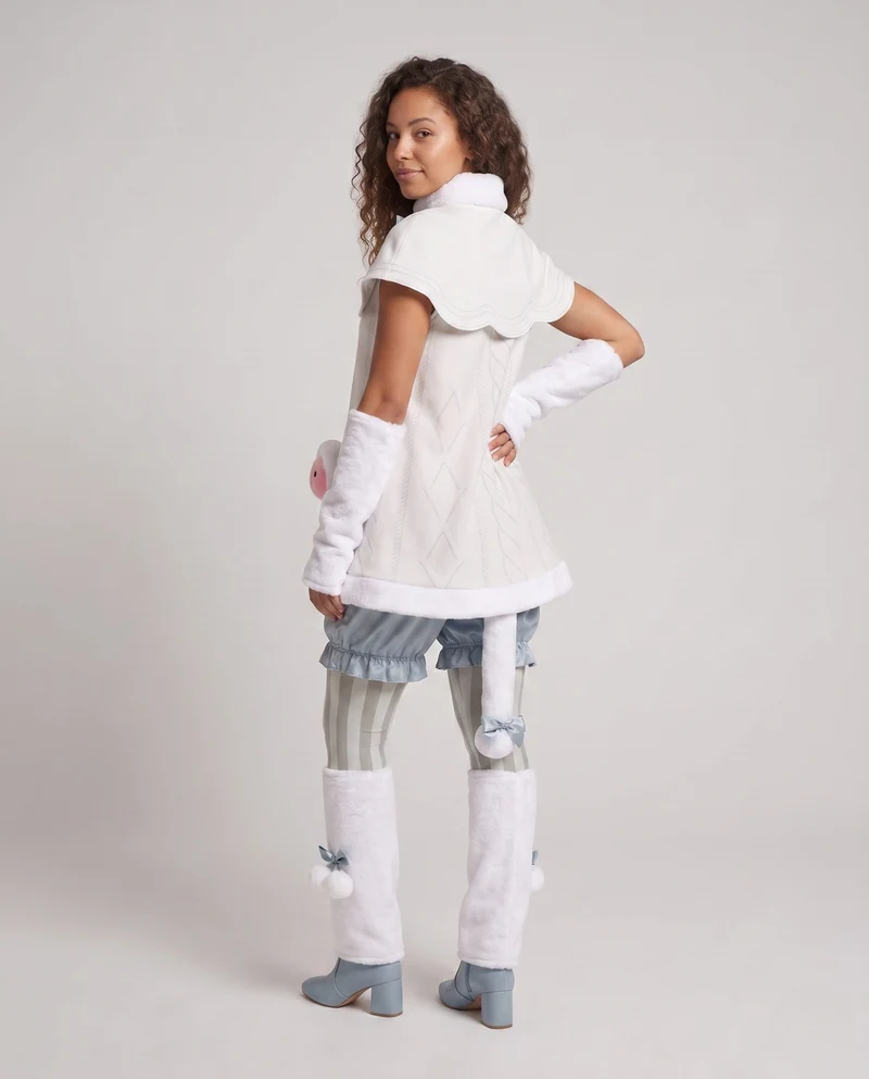 Damen modischer Overall mit eleganten Details und verspielten Accessoires Drune