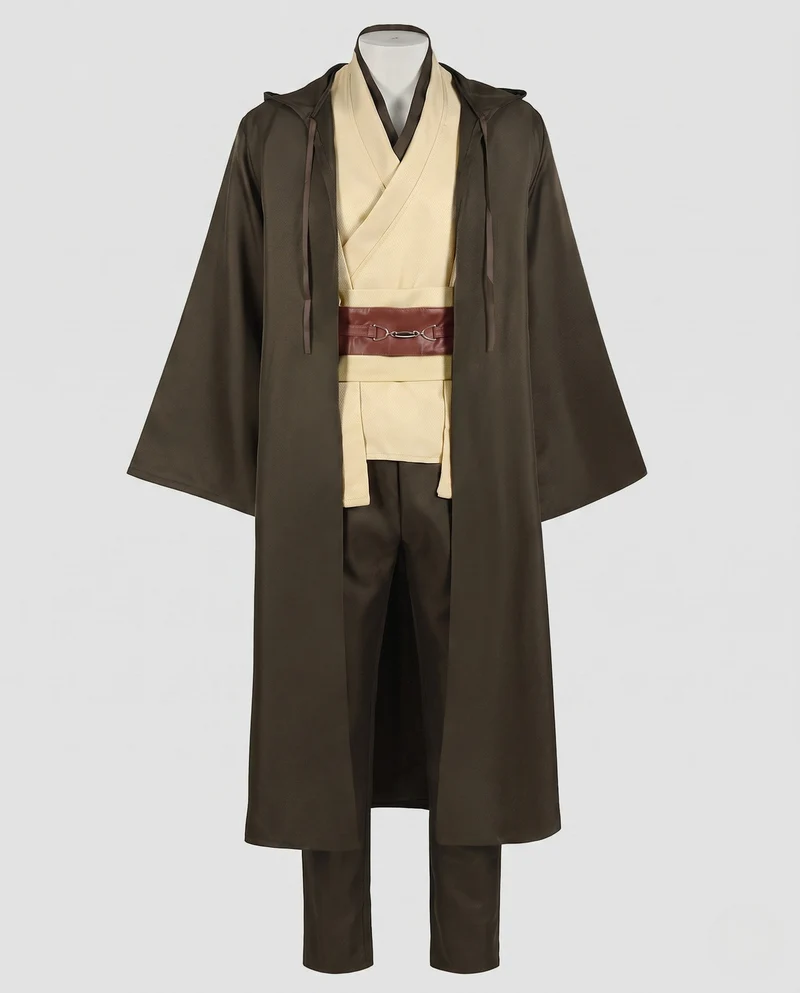 Damen Samurai Kostüm mit traditionellem Kimono und Umhang Drune