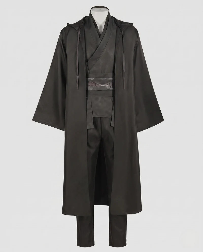 Damen Samurai Kostüm mit traditionellem Kimono und Umhang Drune