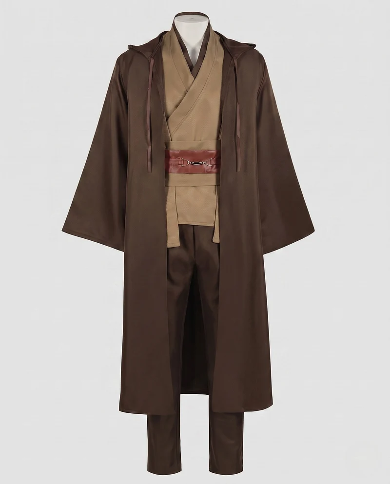 Damen Samurai Kostüm mit traditionellem Kimono und Umhang Drune