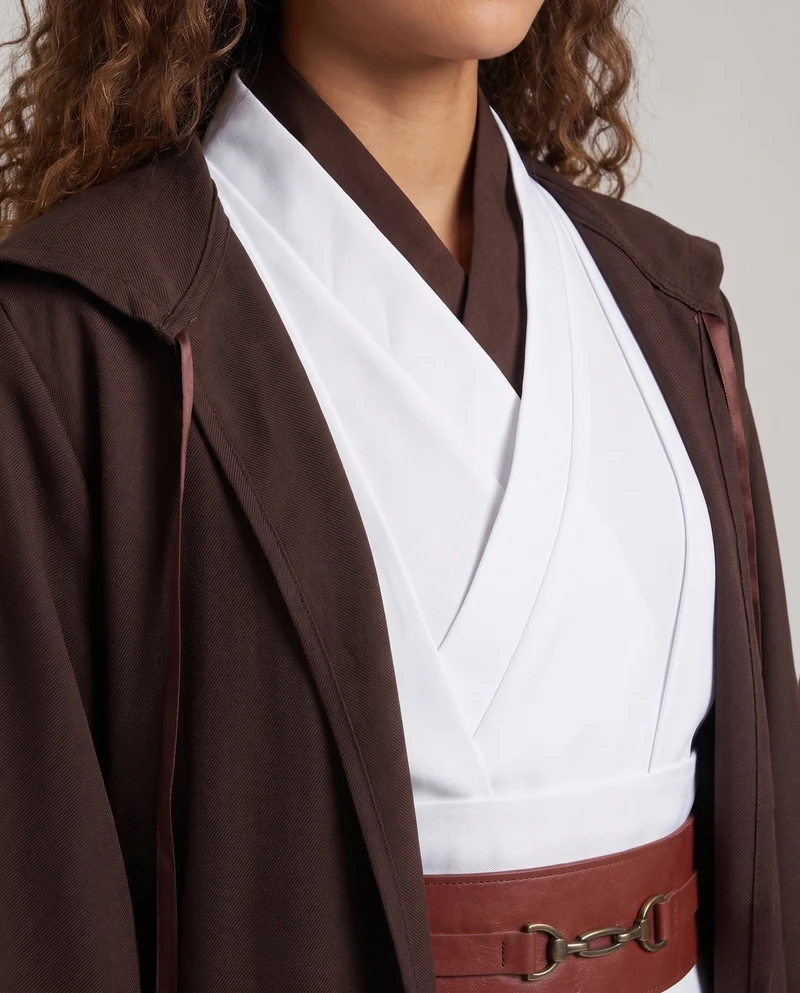 Damen Samurai-Kostüm-Set mit Umhang und traditionellen Akzenten Drune