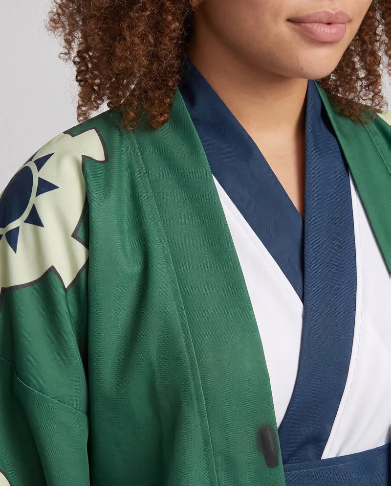 Damen traditionelles Kimono-Kostüm mit kunstvollen Verzierungen Drune