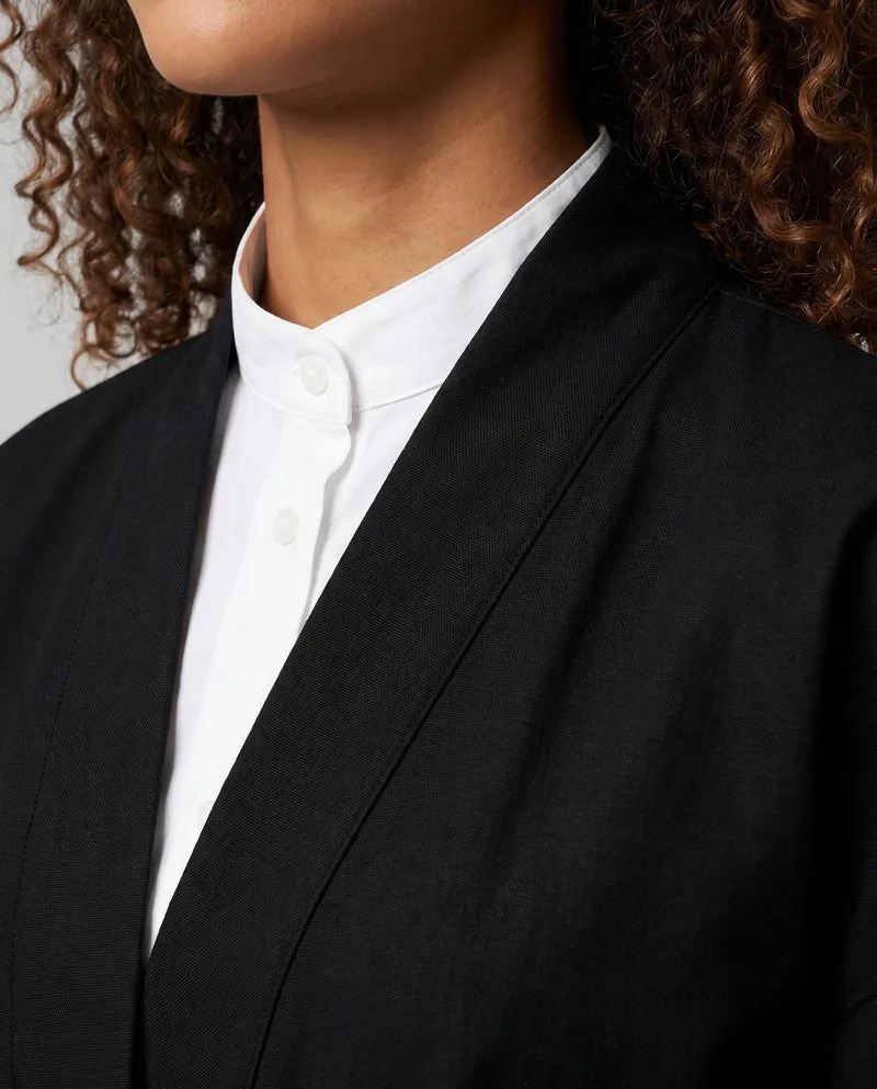 Damen traditionelles Kimono-Outfit mit Gürtel und Hemd Drune