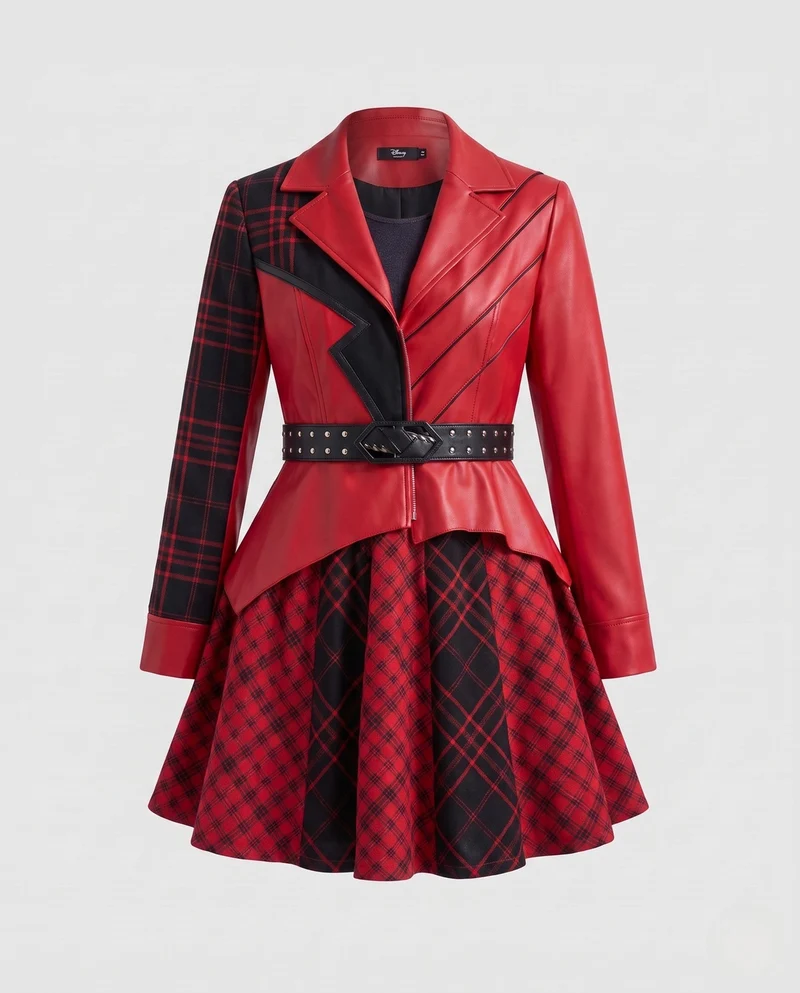 Damen verspieltes Prinzessinnenkleid mit gesticktem Oberteil und voluminösem Rock Drune