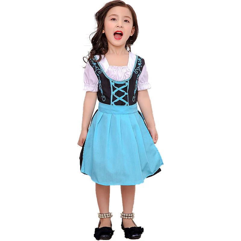 Damen nostalgisches Trachtenkleid Drune